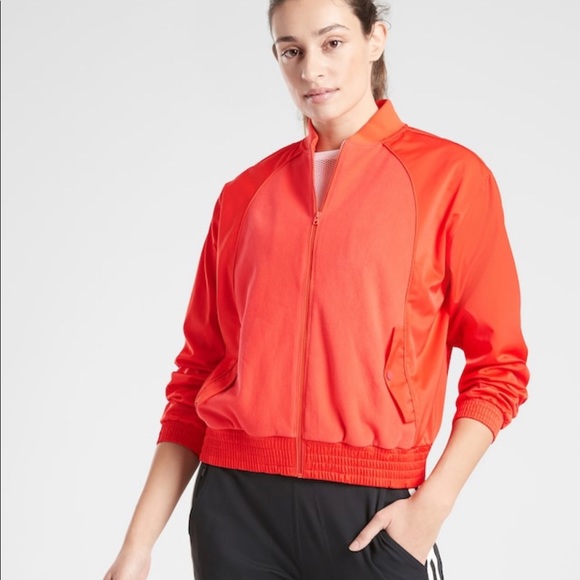 athleta bomber jacket